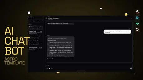 AI Chat Bot - Build AI chatbots with ease using this Astro template. Supports multiple AI providers, Supabase and Convex mocks, real-time streaming, and comes with a polished interface ready for production