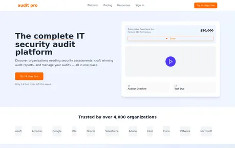IT Audit Pro Business Website - Corporate business consulting Astro theme