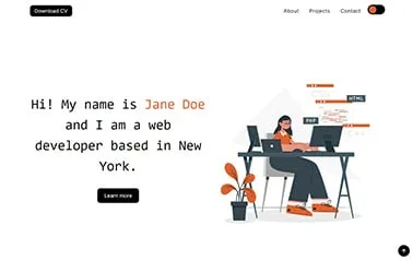 Astro Portfolio 2 Astro template preview