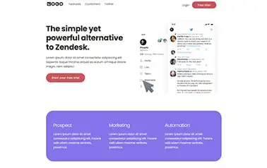Astrobrew - A basic free Astro SaaS landing page theme using Skeleton UI, dedicated to simple project presentations.