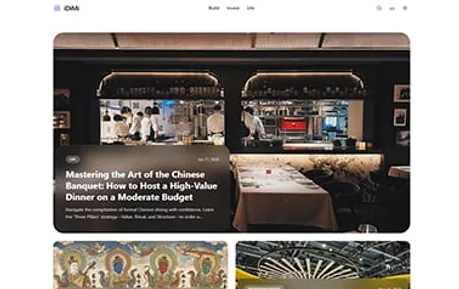 Astrology i18n - Tailwind Astro blog template featuring efficient grid layout and multi language support