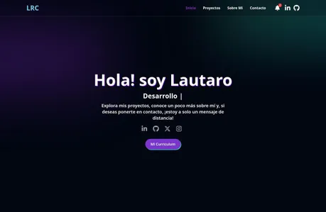 Personal Portfolio - Lautaro