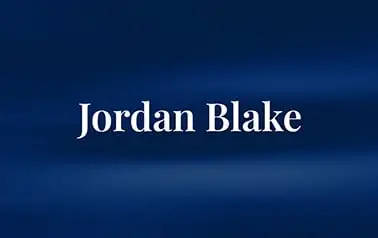 Jordan Blake Portfolio - Tailwind Astro personal website theme featuring vibrant colors and scroll animations