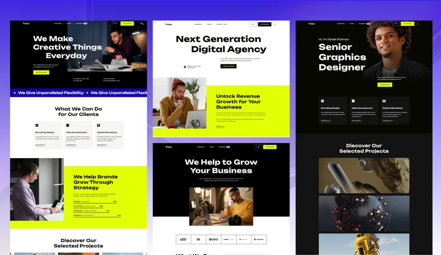 Website preview 1 of folex