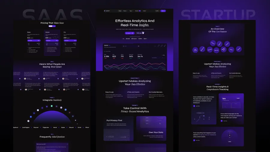 Website preview 1 of upstart