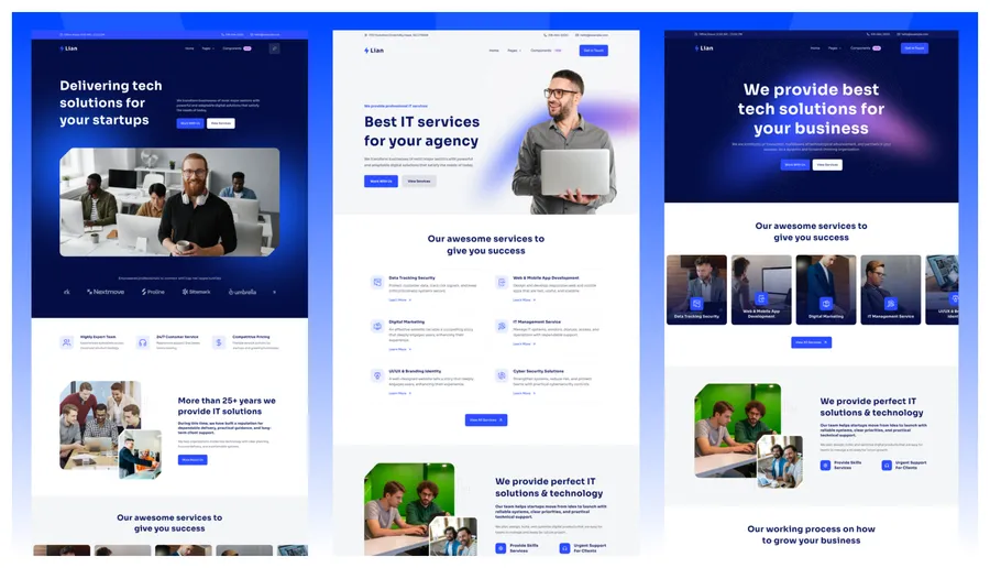 Website preview 1 of techlo