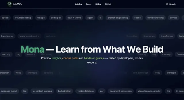 MonaKit Astro template preview