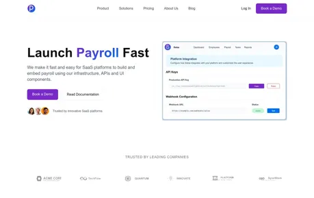 Payflo - Fintech SaaS Payroll Theme - A sleek Astro 5 fintech theme with 12+ pages, 25+ components, and a full blog system. Ideal for payroll.