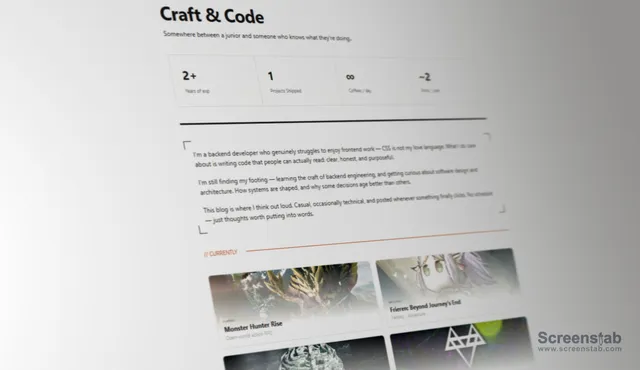 Serene Ink Astro template preview
