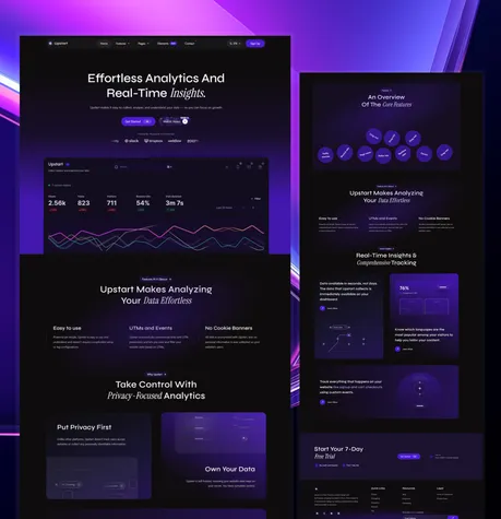 SaaS & Startup Astro Js Theme