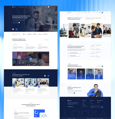 Corporate Business Consulting Astro Js Theme