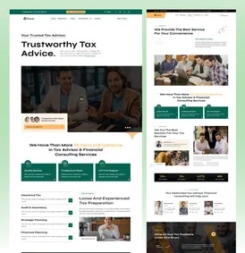 Taxo website preview