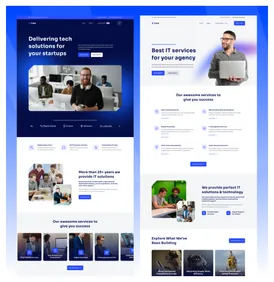 Techlo website preview