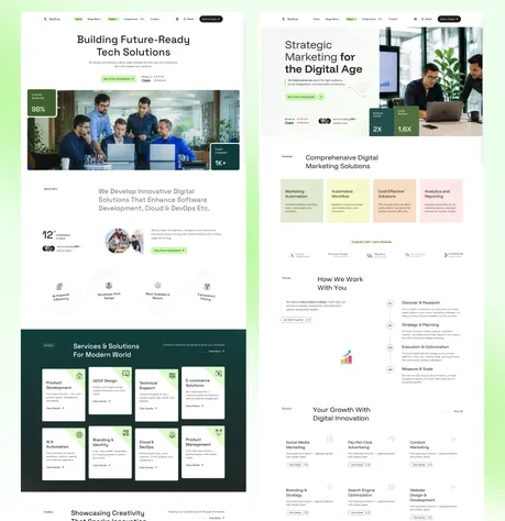 IT Solutions, Software & Digital Agency Astro Theme